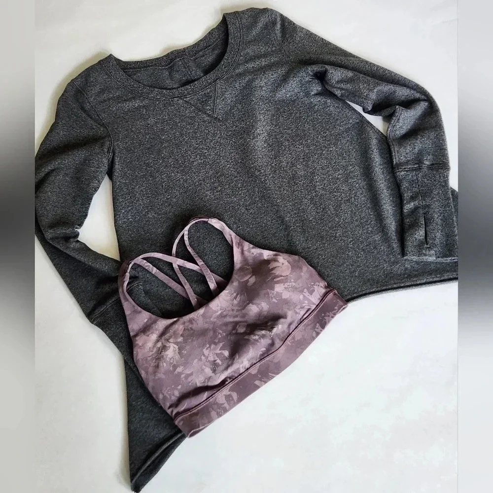 || LULULEMON || crew neck sweatshirt, waist length